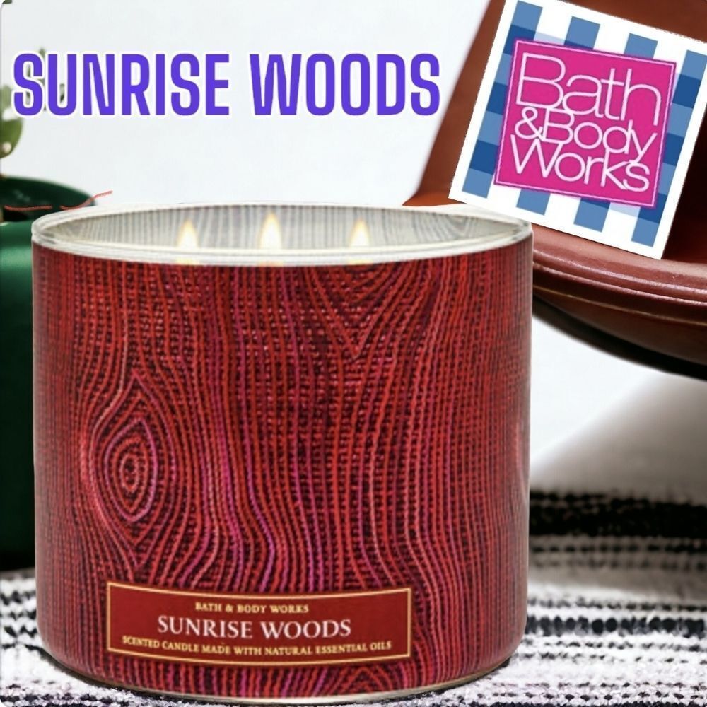 Sunrise Woods Candle from Bath and Body Works